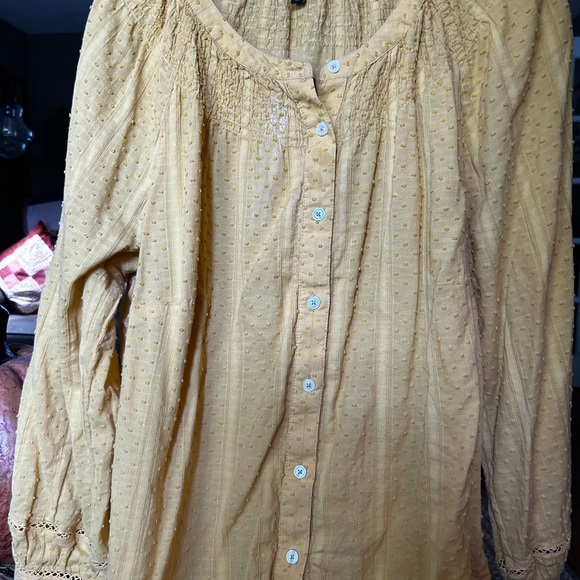 Talbots 2xp Cotton Dotted Swiss Too - Picture 3 of 9